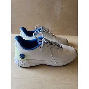 G/FORE MG4+ Mens Golf Shoe Snow White Blue Waterproof Sneaker GMF000014 Size 9.5
